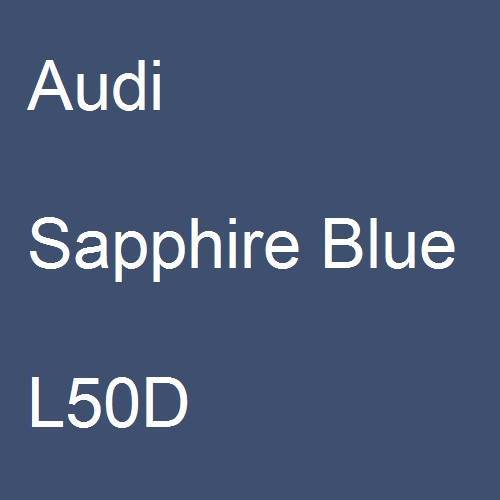 Audi, Sapphire Blue, L50D.